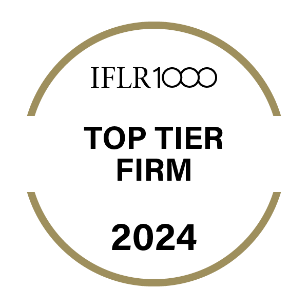 IFLR1000 Top Tier Financial and Corporate Law Firm in Nepal 2024 ranking badge