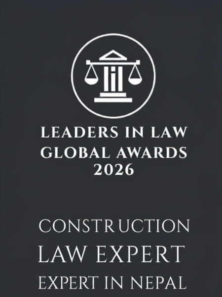 Leaders in Law 2024 Award for Construction Law Experts in Nepal